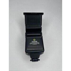 SUNPAK Auto 2000DZ Electronic Flash Unit Thyristor Multidedicated
